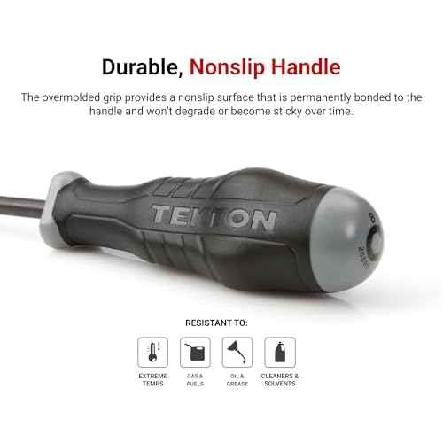 TEKTON High-Torque Black Oxide Blade Nut Driver Set, 6-Piece (3/16-1/2 in.) | DHD91101 | Made in USA