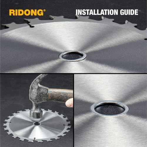 Saw Blade Bushing Set Saw Blade Adapter Ring, Reduction Ring Combo, 30mm-5/8'', 20mm-5/8'', 7/8''-5/8'', 20mm-1/2'', 1''-5/8'', 20mm-10mm, 5/8''-3/8'', 5/8''-1/2'', Pack of 16