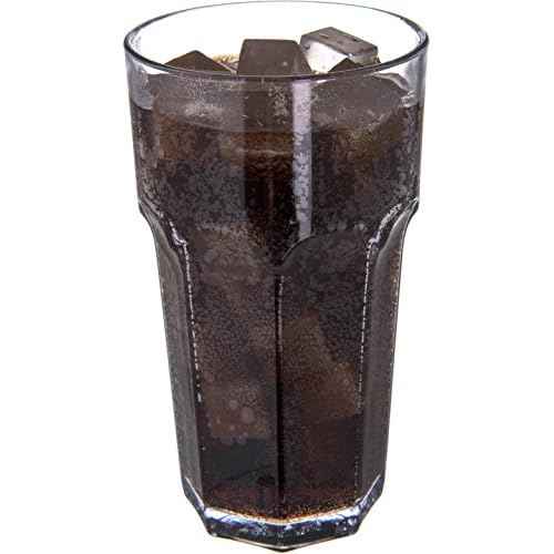 Carlisle FoodService Products Louis Tall Tumbler for Restaurants, Catering, Kitchens, Plastic, 32 Ounces, Clear, (Pack of 24)