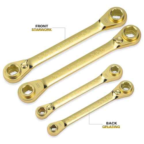 STARWORK TRUE MECHANIC¢â Ratcheting Wrench Set (120T)