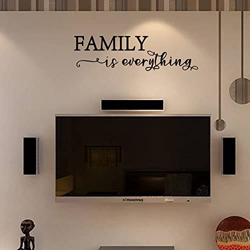 Wall Decor Sticker Family is Everything Removable Vinyl Art Decal for Living Room Bedroom Decoration