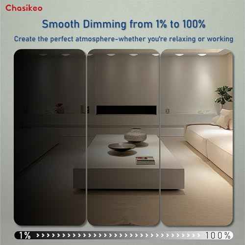 12 Pack 6 Inch LED Disk Lights, Dimmable Flush Mount Ceiling Disc Lights, 2700K/3000K/3500K/4000K/5000K 5CCT Selectable, 14.8W, 1150LM, UL/FCC/Energy Star, Installs with J-Box or Recessed Can