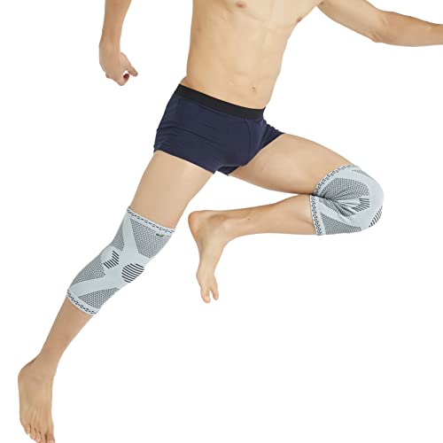 NeoTech Care Knee Support Brace - Breathable - Men, Women, Right or Left (Green Color, Size M, 1 Pair)