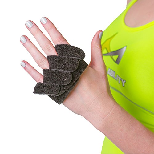 BraceAbility Ulnar Deviation & Drift Hand Splint | MCP Knuckle Joint Support Brace for Rheumatoid Arthritis & Tendonitis Pain Relief, Finger Straightener & Stretcher Glove - L (MED/LGE) Left