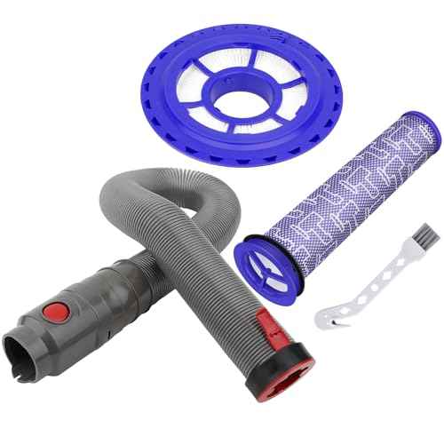 DC41 Replacement Hose and Filter Kit Compatible with Dyson DC41, DC65, DC66, UP13, UP20, Ball, Ball 2 Vacuums, Replace Parts # 920769-01 & 920640-01