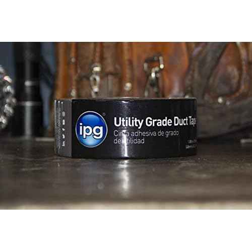 IPG Utility Grade Duct Tape 1.88" x 55 yd, Silver (Single Roll)