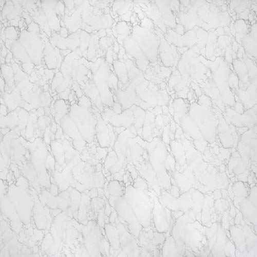 VViViD Matte Carrara White Marble Natural Texture Architectural Vinyl Sheet Film Roll (16 Inch x 6.5ft Roll)