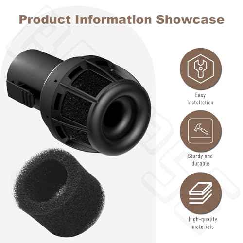 2-1/2-Inch Vacs Vacuum Diffuser Muffler CMXZVBE38660 for Craftsman CMXEVBE17596 Shop Wet/Dry Vacuum Cleaner Attachment, Reduce Noise