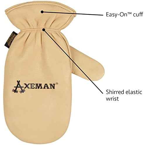 Kinco Axeman Lined Grain Cowhide Mitt