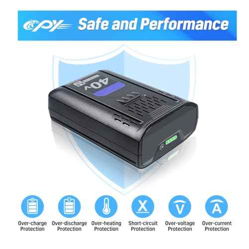CPY Replacement for Kobalt 40V Battery 6Ah, Compatible with Kobalt 40V Max Battery KB-540-06 KB440-06 KB240-06 KB2540C-06 KB640-03 for Cordless Power Tools