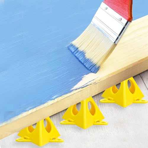 Painters Pyramid Stands 30 Pcs Paint Triangle Stands,Mini Painting Pyramid Stand,Paint Pyramids,Perfect for Painting Canvas Cabinet and Door Risers Support
