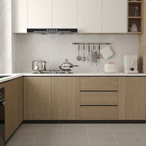 16''x79'' Vintage Wood Contact Paper Peel and Stick Wallpeper Self Adhesive Wood Grain Contact Paper for Furniture Countertops Bubble Free Design Thick Waterproof Top Vinyl Wrap