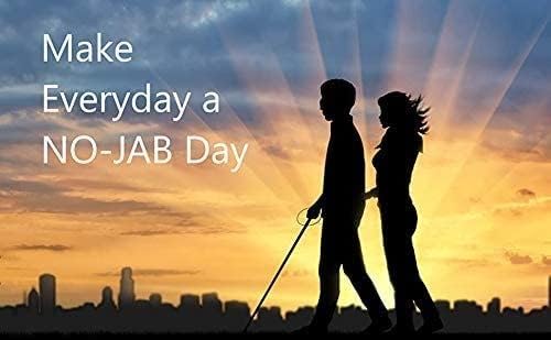 NO-JAB® Ambutech Cane, Ambutech's Best Graphite Shaft with a Rolling Marshmallow Tip, “No More Sharp Jabs to Your Body”. Quality Makes a World of Difference. (Patent 10,898,406 B2)
