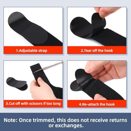 GHORTHOUD Hinged ROM Elbow Brace - Adjustable Post Op Elbow Brace Stabilizer Splint with Strap Sling Arm Injury Recovery Support After Surgery for Men Women (Right, Black)