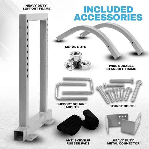 Secure Ladder Stabilizer - Extension Ladder Stabilizer & Roof Ladder Hook for Gutter Cleaning Tools and Wall, Enhance Safety with Ladder Accessories