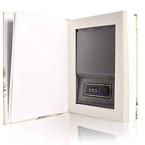 EIOUMAX Real Pages Diversion Book Safe with Combination Lock,Hollowed Out Book Anti-Theft Safe -Alice in Wonderland£¨Full Size£©