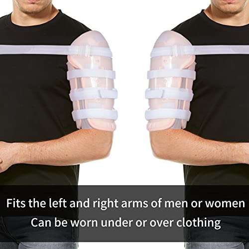 Sarmiento Brace - Humeral Shaft Fracture Splint Humeral Fracture Brace for Broken Upper Arm Shoulder Bicep Left/Right Arm Long-Bone Humerus Fracture for Men and Women (S)