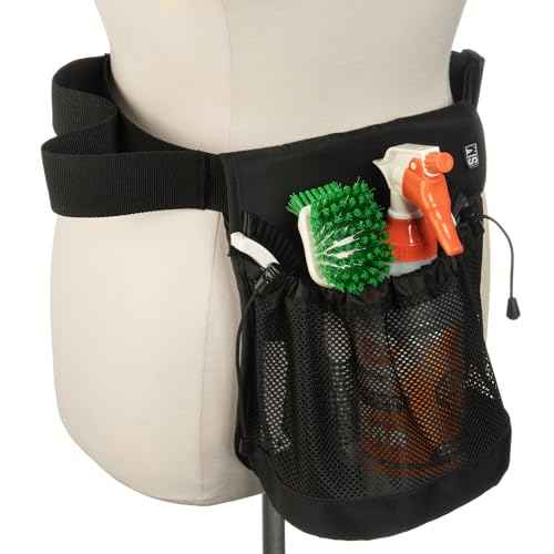 Cleaning Tool Belt with 1 Large Tool Pouch for Pro Cleaners and Window Washers