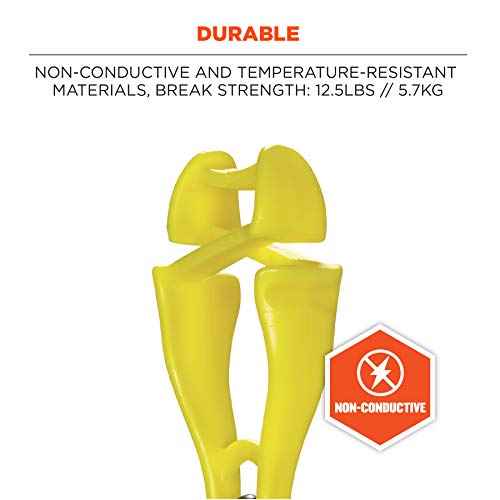 Ergodyne Squids 3420 Swiveling Glove Clip Holder with Dual Clips