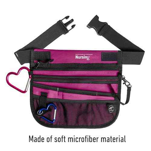 Kangapak Nurse Fanny Pack Multi Compartment Waist Organizer Tool Bag for Students, Practitioners & Medical Professionals