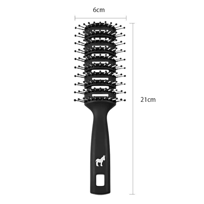 Pete & Pedro Ball Tipped 10 Row Vented Hair Brush For Men & Women | Great For Airflow To Blow Dry, Style & Detangle All Hair Types | Anti-Static, Soft Bristles, Fast Drying | As Seen on Shark Tank