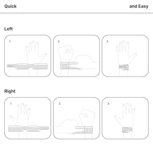 Aider MagGrip Waterproof Wrist Brace ? Magnetic Strap, Quick Wear, Free Size, Fits Left & Right ? Pain Relief for TFCC, CTS, Carpal Tunnel, Injury Recovery (Black)