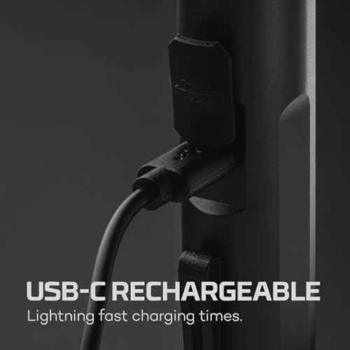 NEBO Mini Larry 500 Pocket Flashlight | 500 Lumens, 2 Light Modes, Compact, Rechargeable COB Work Light & Mini Flashlight, Magnetic Base & Steel Clip, Waterproof, Includes USB-C Charging Cable