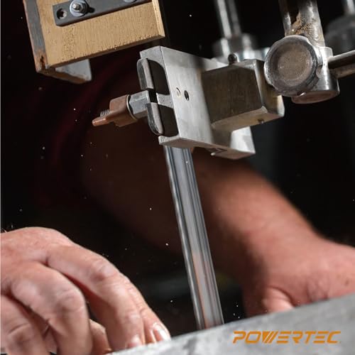 POWERTEC 59-1/2 Inch Bandsaw Blades Assortment for Woodworking & Non-Ferrous Metal Cutting, Band Saw Blades for Wen 3959, Craftsman, Porter-Cable, Ryobi, Delta, B&D & Skil 9" Band Saw, 2 Pack (13701)