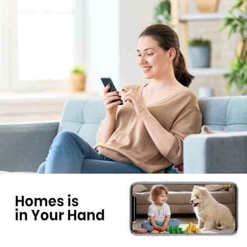 4K WiFi Hidden Camera with Free Cloud Storage, 120¡Æ Mini Spy Cam, Smart Motion Detection, Night Vision, Wireless Indoor Nanny Cam for Home Security