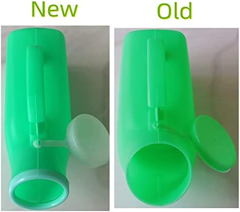 Urinals for Men,YUMSUM Portable Urinal 1200ml/34 Ounce for Hospital Camping Car Travel Home 2 Pack (Green)