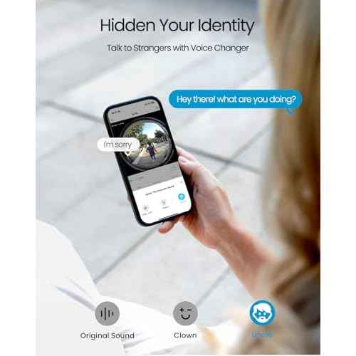 ieGeek Doorbell Camera Wireless No Subscription, 3MP Video Doorbell with Chime, 180¡Æ Head to Toe View, 2-Way Talk Voice Changer, AI Motion Detection Night Vision, Only 2.4GHz WiFi, Works with Alexa