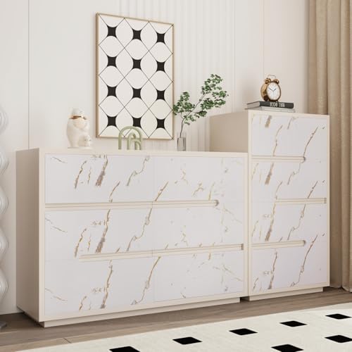 CRE8TIVE White Grey Gold Marble Contact Paper for Countertops Peel and Stick Waterproof Kitchen Wallpaper 12"x80" Marble Wallpaper Removable Adhesive Countertop Contact Paper for Bathroom Cabinets