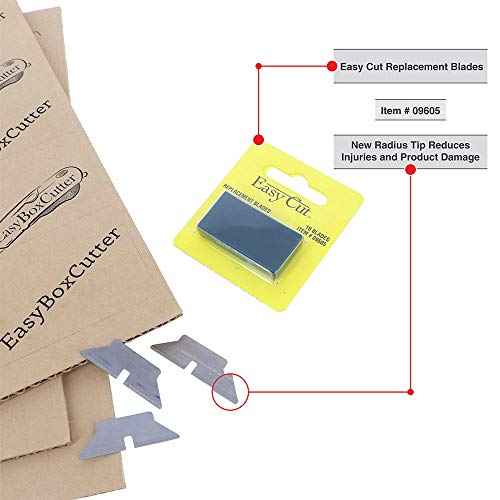 10 Count Standard Replacement Blades for Easy Cut Series (10 Blades in a Box)