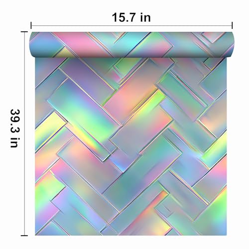 Marble Peel and Stick Wallpaper Removable Self Adhesive Vinyl Wall Covering Decorative Wallpaper for Bedroom Living Room Home Decor 39.3X16in