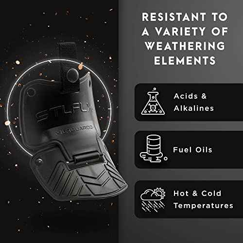 STLFLX - MetGUARDZ¢â Metatarsal Guard for Safety Boots and Shoes, Shoe/Work Boot Metatarsal & Lace Protector, SEN 600, Lace-Up Version