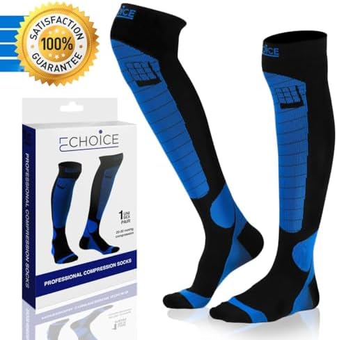 Professional Compression Socks 20-30 mmHg, Medical, Orthopedic Support, Nursing