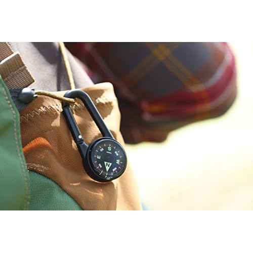 Coghlan¡¯s Outdoor Compasses ? Lightweight, Durable Navigation Tools for Hiking, Camping, Orienteering & Survival with Map, Wrist, Lensatic, LED, and Carabiner Options