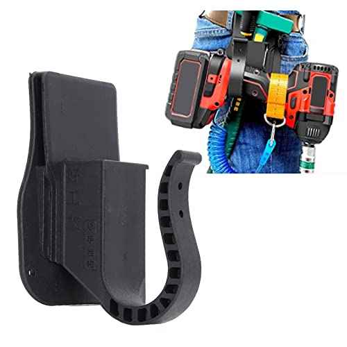 Drill Holster Holder Multi Tool Holster Cordless Power Tool Belt Clip Belt Hook Anti Drop Design for Cordless Impact Drills Wrench Tools 220lbs