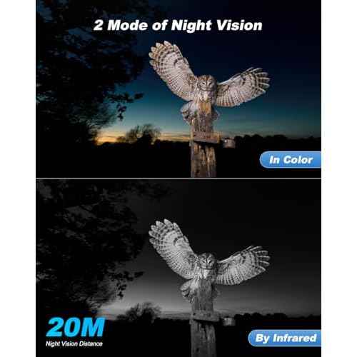 Xega 4G Cellular Solar Powered Wildlife Camera with SIM Card, 2K Trail Camera Outdoor, No WiFi Game Cam with Remote Access Night Vision Live Streaming Motion Detection, Only Support The Built-in SIM