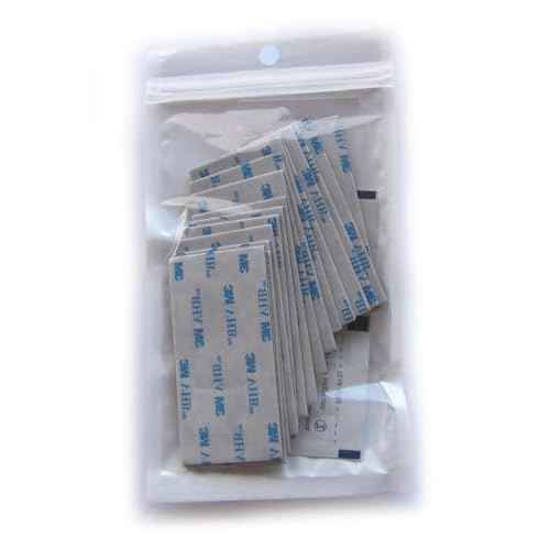 16 Pads Adhesive Double Sided Mounting Tape High Bond Foam Conformable Glue Replacement Kit 1.5 x 3 Inch Rectangular Small Pad Dot Craft Indoor Wall Tile Stick Made with 3M
