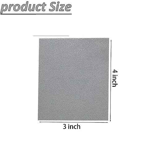 20 PCS 3 x 4 Inch 2000 Grit Sanding Sponge, Ultra Fine Sanding Sponges Pads, Soft Foam Hand Sander Block Wet Dry Sandpaper for Model Drywall Metal Wood Furniture Polishing (2000 Grit)