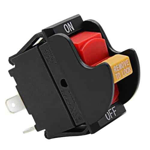 SW7A Table Saw On-Off Toggle Switch Replacemen for Delta 489105-00 1343759 400060680002 Drill Press 34-670 Ryobi 46023 Craftsman OR90037 Workbench Switch Replacement Part
