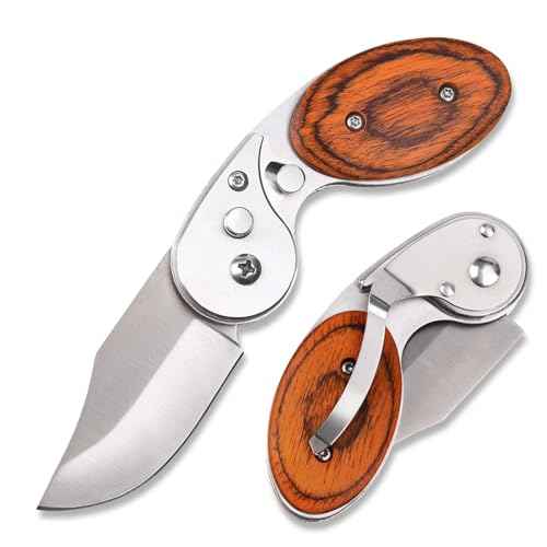 Small Pocket Knife for Men Women, EDC Folding Knives, Box Cutter Pocket Tool for Everyday Carry, Cool Dad Gadget Gifts