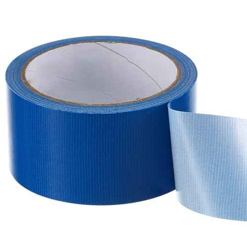 Healifty Single Sided Carpet Joining Tape Waterproof Strong Adhesive Cloth Duct Tape DIY Cloth Stage Carpet Floor Tape (Blue)