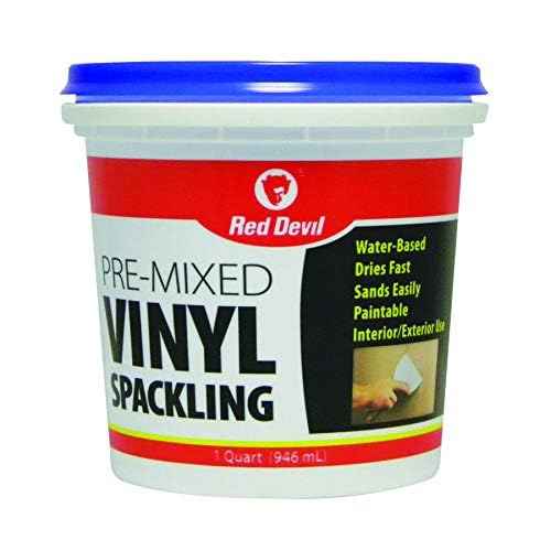 Red Devil 0534 Pre-Mixed Vinyl Spackling, 1 Quart