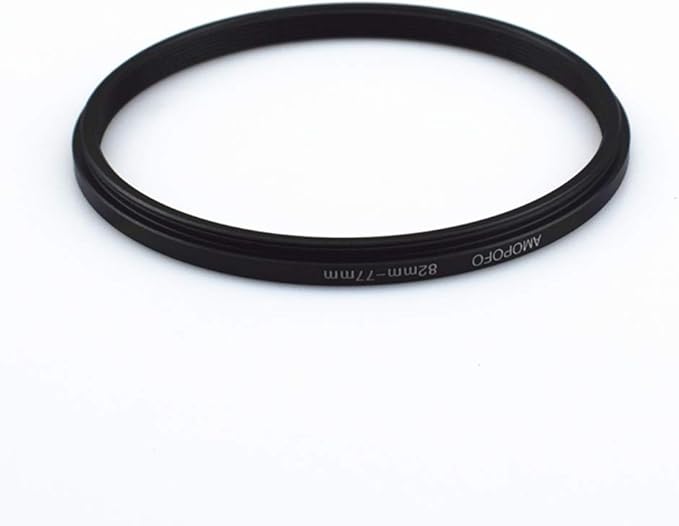 82mm to 77mm /82mm-77mm Step-Down Ring Filter Adapter for All Brands UV,ND,CPL,Metal Step-Down Ring Adapter