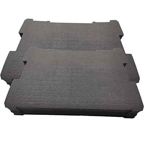 2PCS DWST88801 tool Organizer TStak packout Foam Insert for DEWALT Tool BOX DWST17808, DWST17807, DWST17805