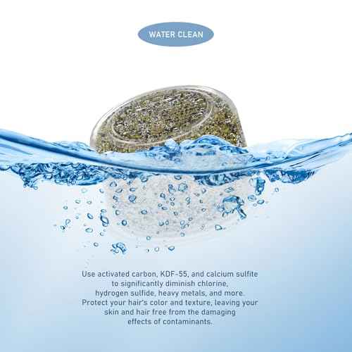 Shower Head Filter Replacement Cartridge Compatible with All Canopy Handheld & Fixed Filtered Shower Head, Shower Filter For Hard Water, 4 Pack