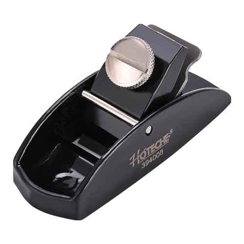 Hoteche Mini Wood Plane - Adjustable Smoothing Bench Hand Planer for Woodworking and Trimming - 3.5-Inch Jointer Plane with 1-Inch Blade