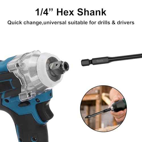 40 PCS Tile Drill Bits 6mm 1/4¡±Masonry Drill Bits Concrete Drill Bit Set Alloy 1/4 Hex Shank for Tile Glass Mirror Ceramic Wood Brick (4 Set,1/4'' 6mm,40pcs)